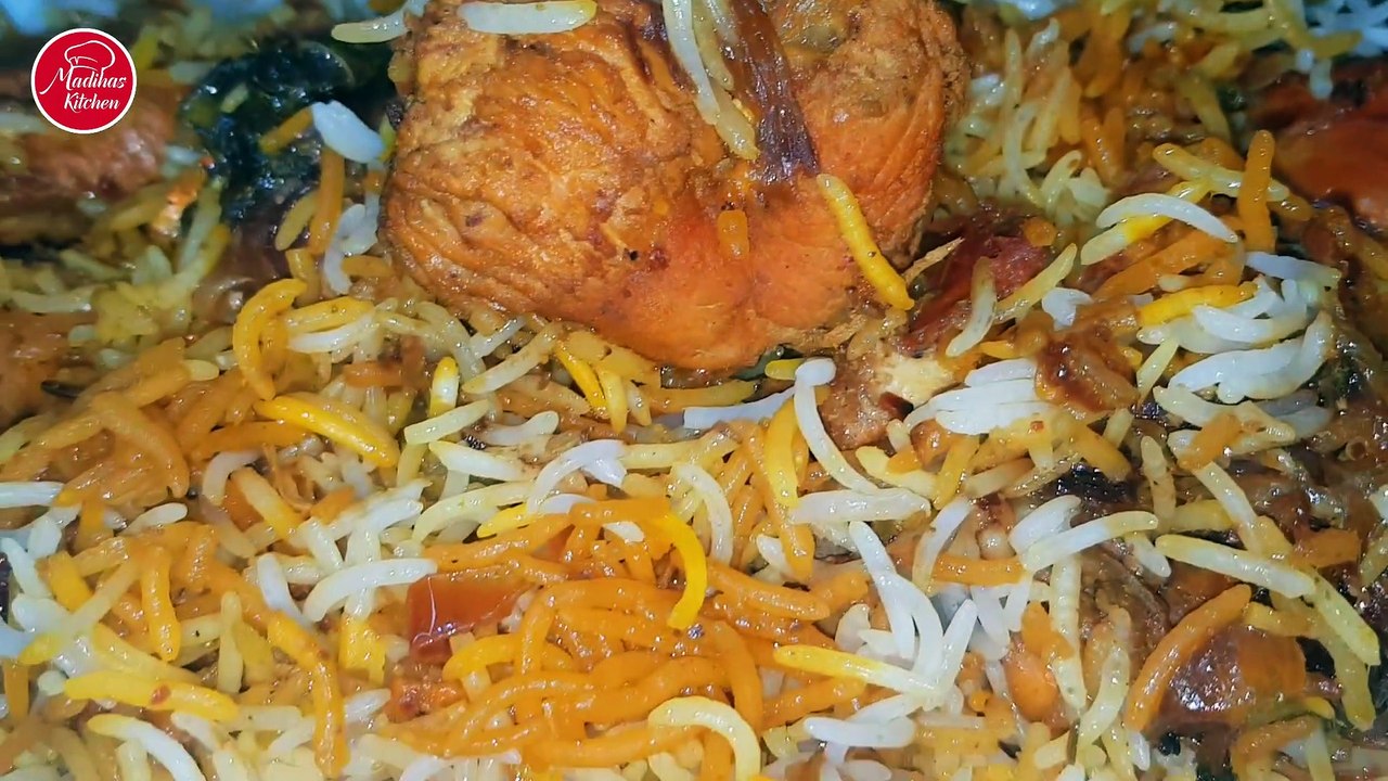 Chicken Degi Masaladar Biryani By Madihas Kitchen