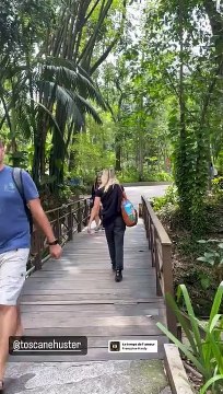 Cristiana Reali et sa fille Toscane