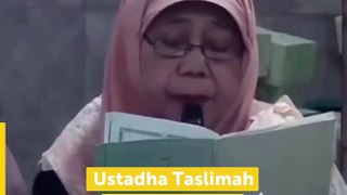 Ustadha Taslimah Dies During Quran Recitation