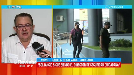 Director departamental de Seguridad Ciudadana enviado a la cárcel sigue en el cargo, dice su abogado