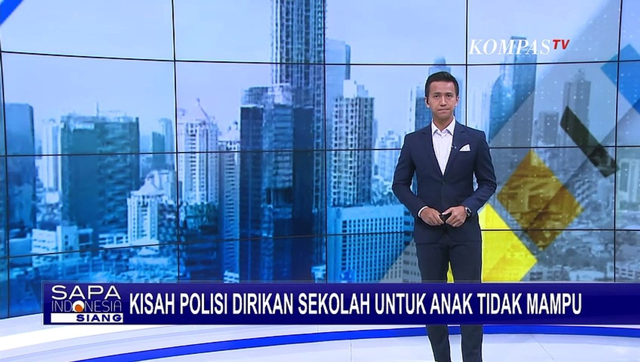 Berhati Mulia, Seorang Polisi Dirikan Tempat Belajar Bagi Anak-Anak Putus Sekolah