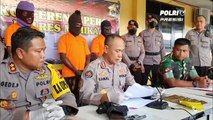 Polres Mimika Pengungkapan Kasus Jual Beli Amunisi KKB