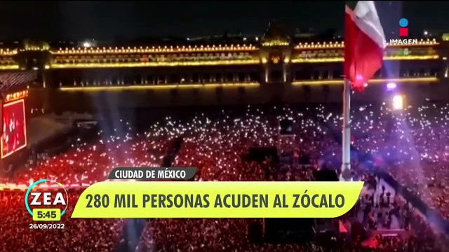 Grupo Firme rompe récord en el Zócalo CDMX con 280 mil asistentes