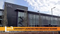 Glasgow headlines 26 September: Scottish University launches free breakfast scheme for students