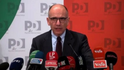 Letta: l'Italia ha scelto la destra, ci aspettano giorni duri