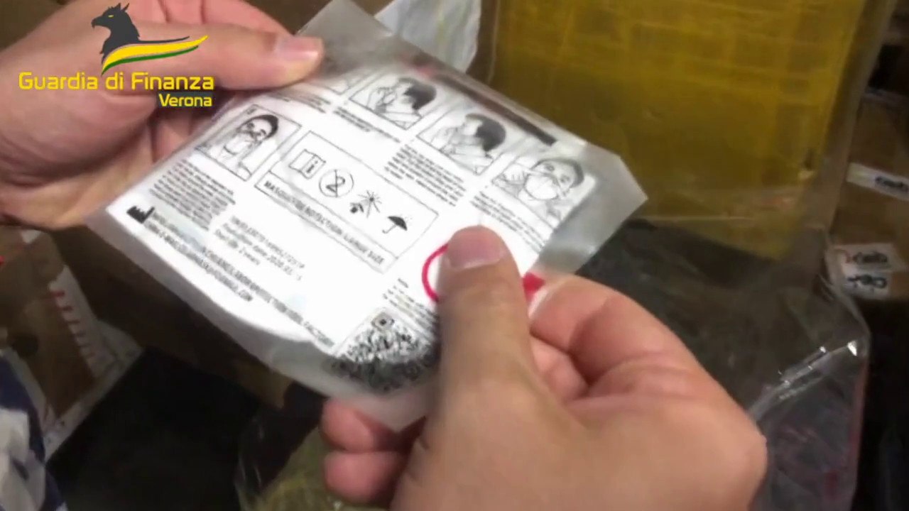 Covid, speculazioni su mascherine. Gdf Verona sequestra beni per 3 mln