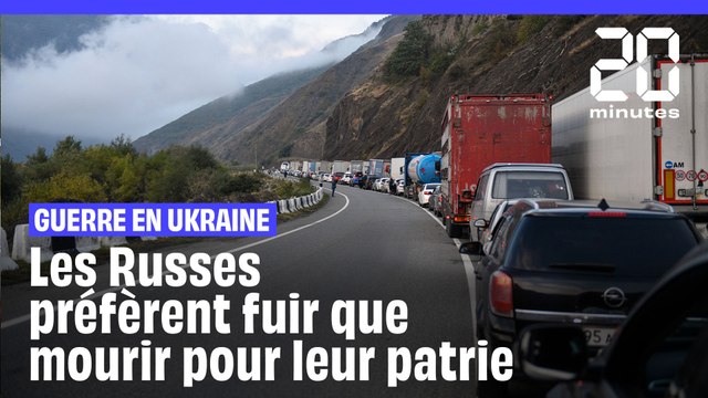 Guerre en Ukraine : Les Russes fuient leur pays pour ne pas aller combattre