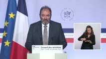 François Braun présente le budget de la Sécu à la sortie du conseil des ministres