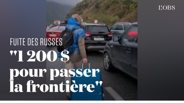 Les Russes fuient vers la frontière géorgienne après l’appel à la mobilisation de Poutine