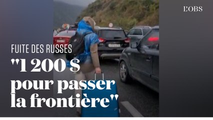 Les Russes fuient vers la frontière géorgienne après l’appel à la mobilisation de Poutine