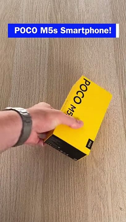 فيديو فتح صندوق هاتف Xiaomi Poco M5s