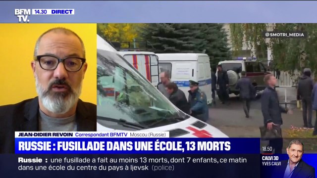 Russie: 13 personnes tuées au cours d'une fusillade dans une école, Vladimir Poutine dénonce un attentat terroriste inhumain