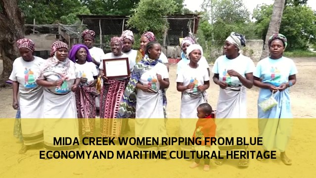 Mida Creek women ripping from blue economy and Maritime cultural heritage