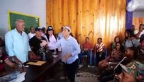 Margarita entra por “equivocación” a una actividad de Abel Martínez