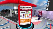 Ilang kumpanya ng langis, magpapatupad ng P1.65/L tapyas sa gasolina at P1.25/L sa diesel bukas; P1.35/L ang bawas sa kerosene | 24 Oras