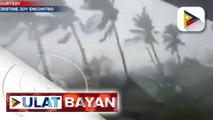 Ibinahagi ng netizens ang mga video at larawan ng malalakas na hangin at ulan na dala ng bagyong #KardingPH sa iba't ibang bahagi ng Luzon