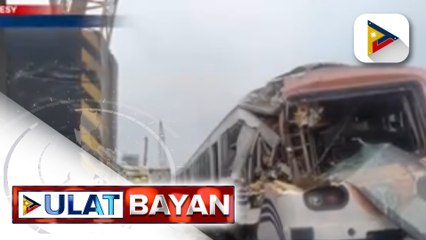 Tatlo, sugatan sa pagsalpok ng tren ng PNR sa crane ng Sampaloc, Maynila