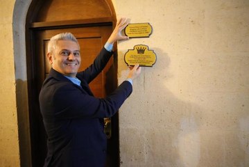 Kral Charles'ın Kapadokya'da konakladığı odanın tabelasındaki "Prens" ibaresi değiştirildi