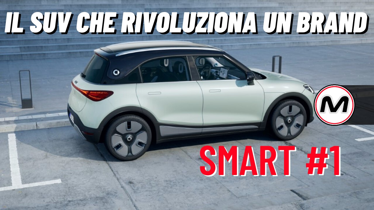 Smart #1 2022: PROVA SU STRADA del SUV compatto urbano elettrico