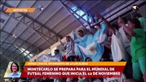 Montecarlo se prepara para el mundial de futsal femenino que inicia el 12 de noviembre