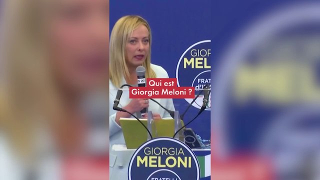 Qui est Giorgia Meloni ?