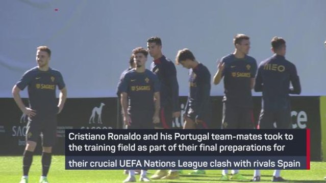Cristiano Ronaldo and Portugal prepare for crucial Spain clash