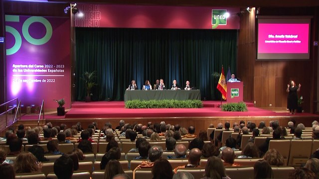 El Rey inaugura en la UNED el curso universitario 2022-2023