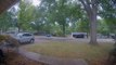 Doorbell Cam Catches Car's Close Call With Falling Tree Limb