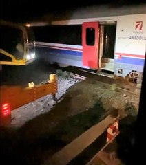 BATMAN DEMİR YOLUNDA KAZA SONRASI SEFERLER YENİDEN BAŞLADI