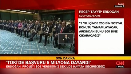 Cumhurbaşkanı Erdoğan: Yurtta kalan öğrencilerin beslenme yardımı günlük 60 TL'ye çıktı