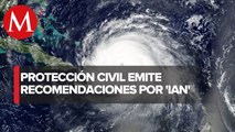 Ian' se fortalece a huracán categoría 1 rumbo a Cuba y Florida; provocará lluvias en México