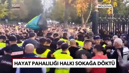 Moldova Sokağa Döküldü! Halk Enerji Fiyatlarına Tepki Gösteriyor