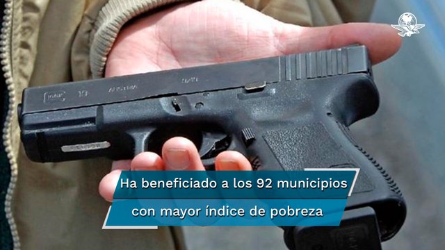 218 mil familias se han beneficiado de los bienes incautados al crimen organizado