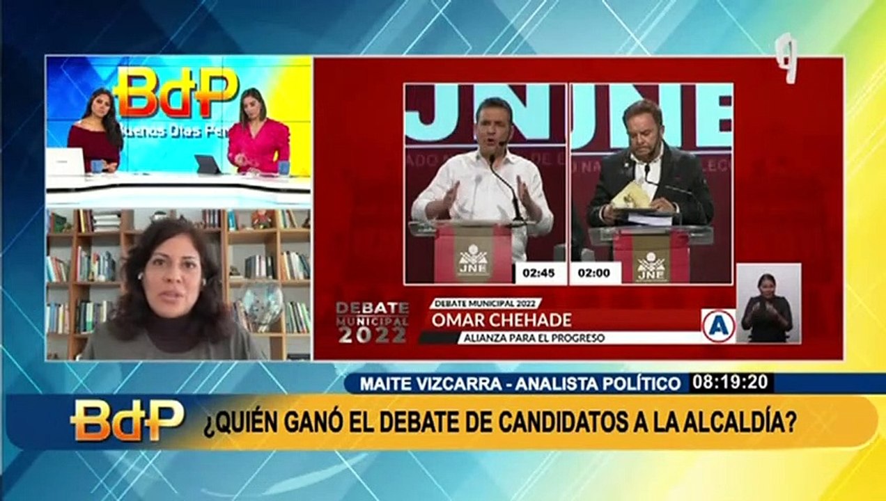 Maite Vizcarra: "Ver candidatos que desconocen los límites de la función pública nos debe alarmar"