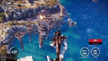 Auf dem Boden bin ich besser. Just Cause 3 #9 (Part 1)