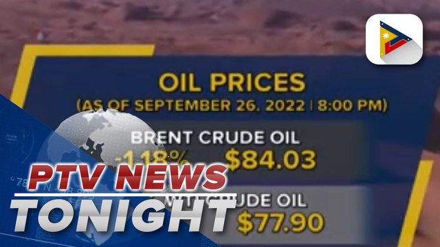 Oil prices fall on lower demand amid recession fears