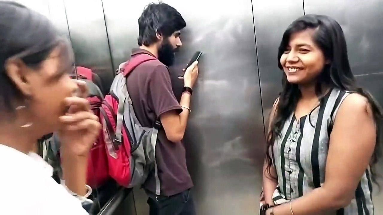 ALEXA NALA HI MAREGA  prank in lift | lift prank video