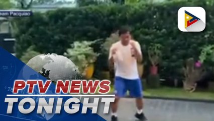 Manny Pacquiao starts training for exhibition fight