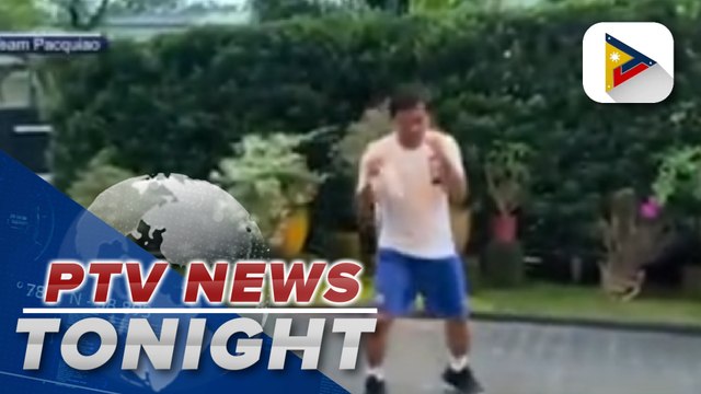 Manny Pacquiao starts training for exhibition fight