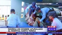 Comayagua_ A la emergencia del Hospital Santa Teresa ingresa un hombre herido con arma blanca