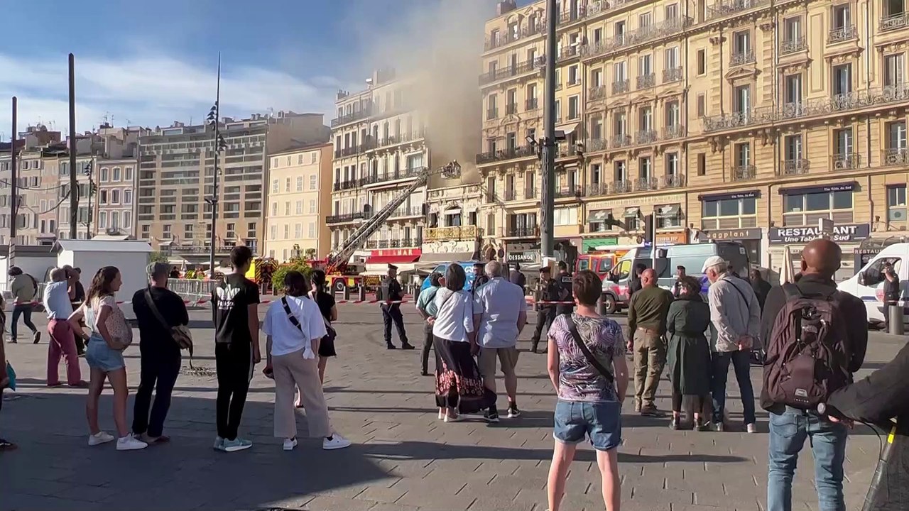 Marseille. L'incendie au sein de l'établissement Le Petit Pernod est maîtrisé