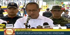 Ministro de Transporte de Venezuela reafirma nexos binacionales con Colombia