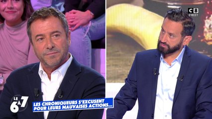 Les chroniqueurs s'excusent pour leurs mauvaises actions auprès de Cyril Hanouna !