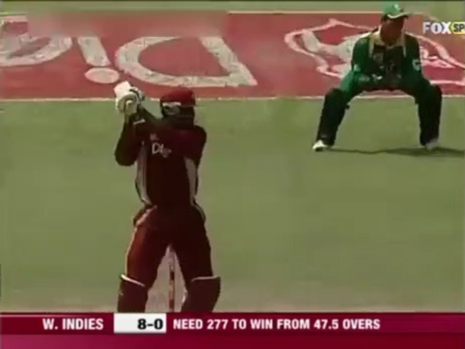 CHRIS GAYLE FANTASTIC  132 V SOUTH AFRICA 2005