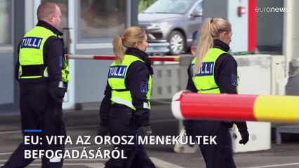 Megosztott az EU a menekülő orosz befogadásának ügyében