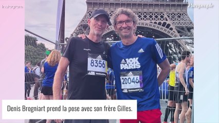Denis Brogniart pose avec son frère, les internautes amusés par un détail