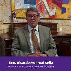 Video Ricardo Monreal - Senado Informa