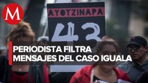 Filtran mensajes sin censura sobre el caso Iguala