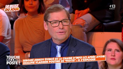 Sergueï Jirnov évincé de la chaîne LCI : il s'explique dans TPMP !