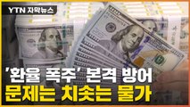 [자막뉴스] '환율 폭주' 본격 방어전...문제는 치솟는 물가 / YTN